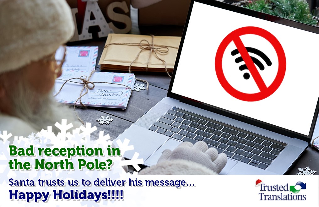 Endurance and resilience are two words that we share in common with all our clients. They both give us the power to navigate through difficult times, and to get ready to give more battle. We all deserve now more than ever…Happy Holidays! The <em><em>Trusted Translations</em></em>‘ Team” width=”564″ align=”center” /></p><table style=